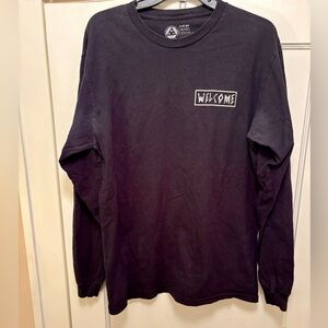 Welcome black Latin Talisman Long Sleeve T-Shirt